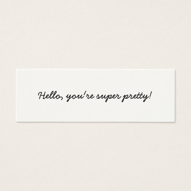 Mieux qu'un appel de chat (Devant)