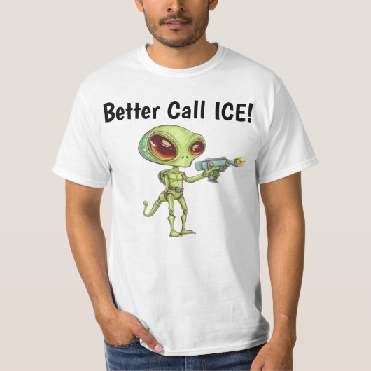 Mieux vaut appeler le T-shirt ICE (Devant)
