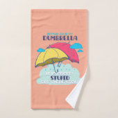 Mieux Vaut Prendre Mon Parapluie C'Est Assez Stupi (Serviette à main)