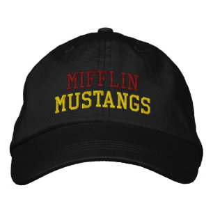 MIFFLIN MUSTANGS GEBORDUURDE HONKBALPET PET