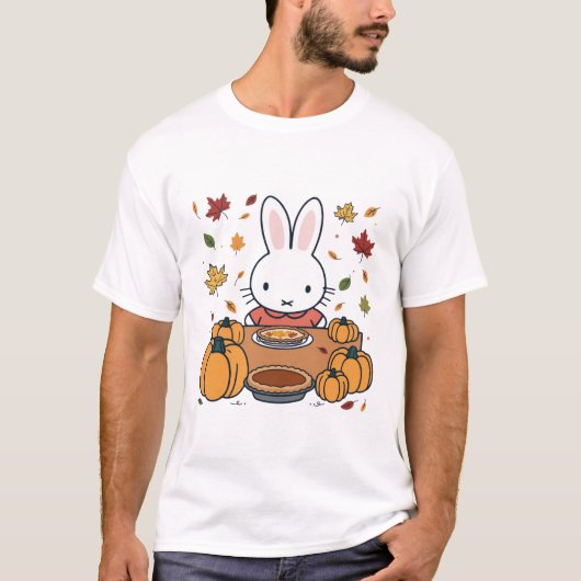 Miffy on Thanksgiving T-shirt (Voorkant)