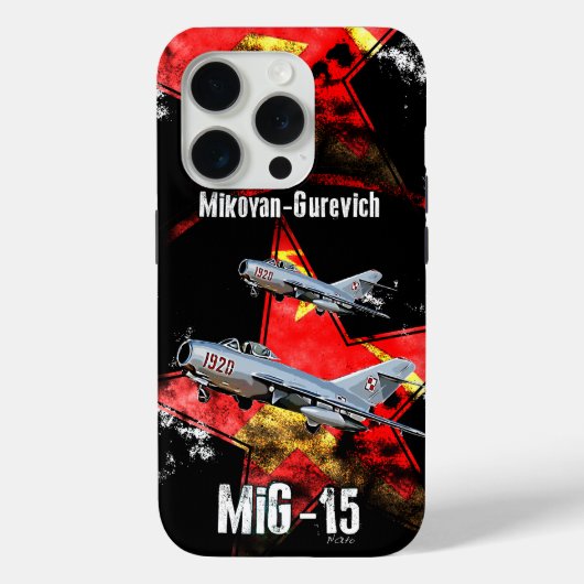 Mig15 telefoonhoesje Case-Mate iPhone case (Achterkant)
