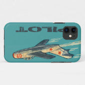 Mig 15 Russisch Jet Fighter Case-Mate iPhone Case (Achterkant (horizontaal))