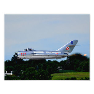 Mig-17 - Reeksen #2 Foto Afdruk