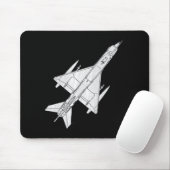 Mig-21 Mousepad Muismat (Met muis)