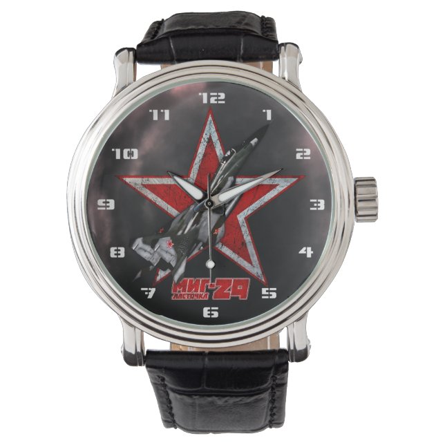 MiG-29 Horloge (Voorkant)