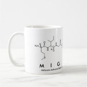 Migdalia peptide nom mug (Gauche)