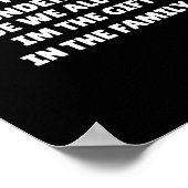 Might As Well Sleep Under The Tree Favorite Child Poster (Hoek)