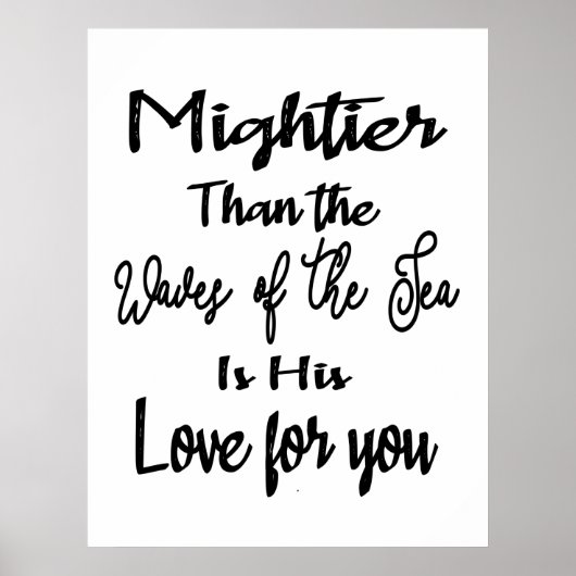 Mightier dan het Poster van Golven (Voorkant)