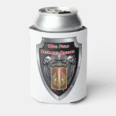 Mighty 18th Field Artillery Brigade Airborne Blikjeskoeler (Blikje Achterkant)