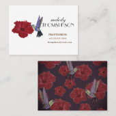 Mighty, 8,9 x 6,4 cm, standaard matte visitekaartje (Voorkant / Achterkant)