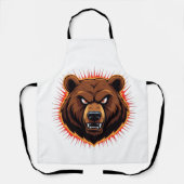 Mighty Bear – Raw Strength of Nature Schort (Voorkant)