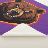 Mighty Bear – Raw Strength of Nature Sherpa Deken (3/4)