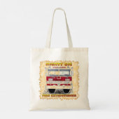 Mighty Big Fire Truck Canvas tas (Achterkant)