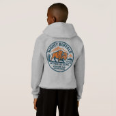 Mighty Buffalo hoodie (Achterkant volledig)