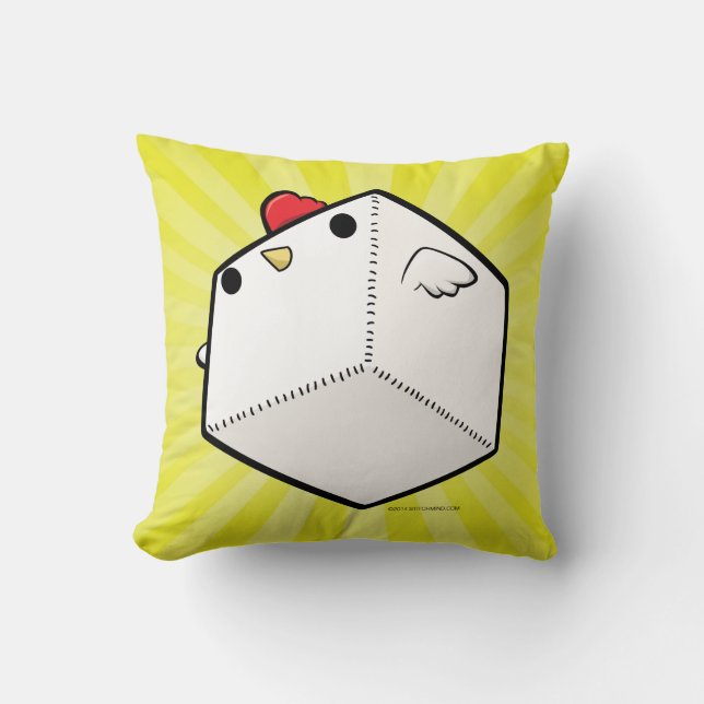 Mighty cockblock Pillow Kussen (Voorkant)