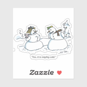 Mighty Cold sticker
