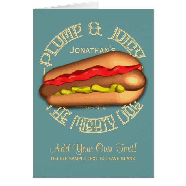 Mighty Dog Hotdog Persoonlijk (Voorkant)