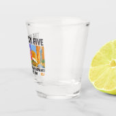 Mighty Five Utah National Parks List  Shot Glas (Rechts)