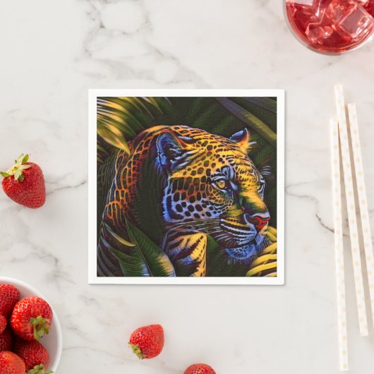 Mighty Jaguar A Oerwoud Predator Servet (Insitu)