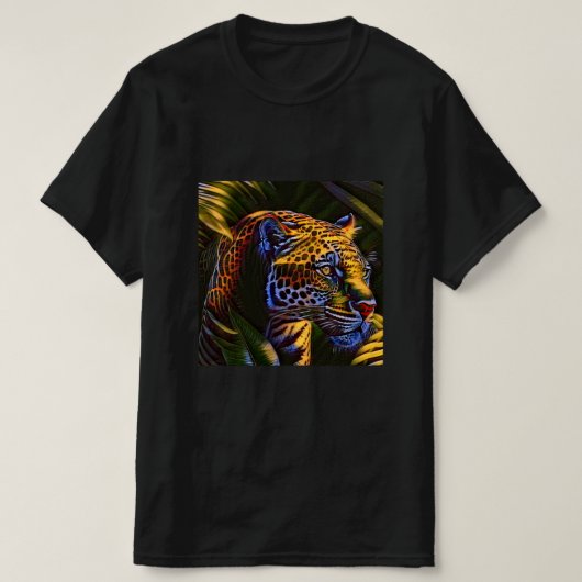 Mighty Jaguar A Oerwoud Predator T-shirt (Design voorkant)