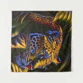 Mighty Jaguar A Oerwoud Predator Wandkleed (Voorkant (horizontaal))