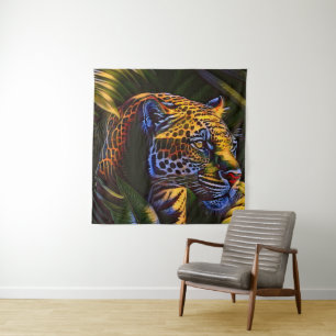 Mighty Jaguar A Oerwoud Predator Wandkleed