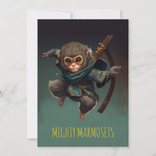 Mighty Marmosets Carte de voeux