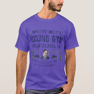 Mighty Mick Boing Gym Versleten Lts grappig T-shirt