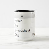 Mighty Spreadsheet King, Excel Black Mok (Midden)
