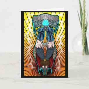 Mighty Thor - Carte de vœux pleine couleur