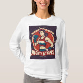 "Mighty Warrior Girl" T-shirt (Voorkant)