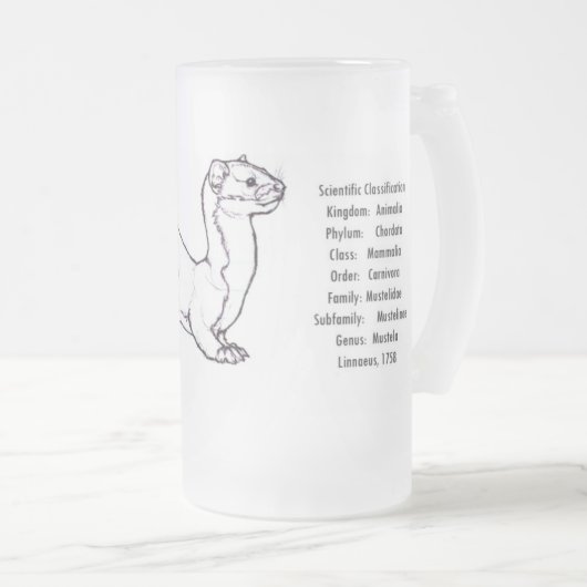 Mighty Weasel Matglas Bierpul (Voorkant rechts)