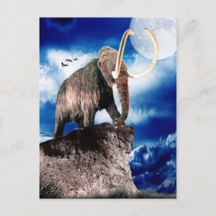 Mighty Wooly Mammoth Briefkaart
