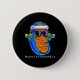 Mightychondria Cellulaire Biologie Natuurwetenscha Ronde Button 5,7 Cm