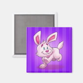 mignon aimant lapin de dessin animé (Recto/Verso)