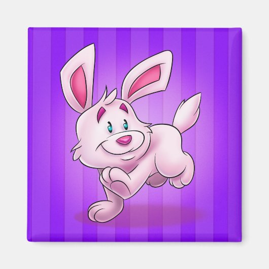 mignon aimant lapin de dessin animé (Devant)
