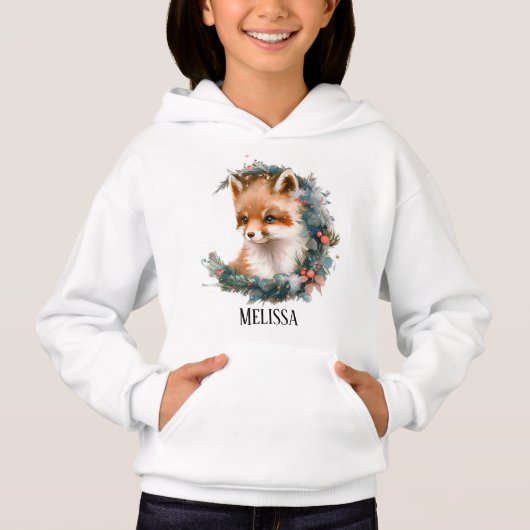 mignon ajouter nom fox amoureux (Devant)
