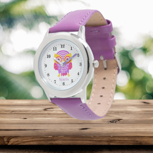 mignon amateur de hibou ajouter nom Montre