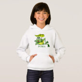 mignon amoureux de grenouille ajouter nom Sweat -  (Devant entier)