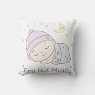 Mignon Bébé Petit Mais Puissant Coussin de Jet | D