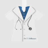 Mignon blouse blanche de laboratoire (devant)