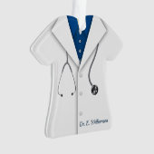 Mignon blouse blanche de laboratoire (devant)