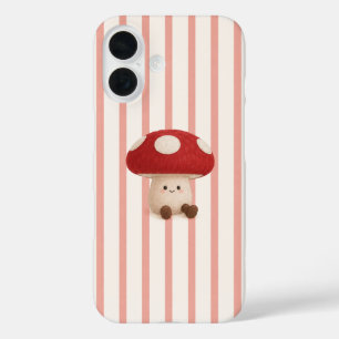 Mignon Champignon Kawaii sur Coque de Téléphone à