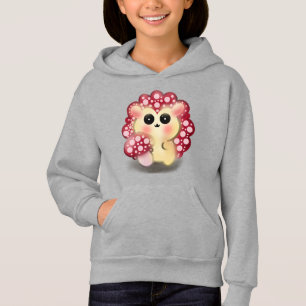 Mignon Champignon Rouge Kawaii Hérisson Dessin