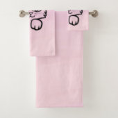 Mignon Chat aux Grands Yeux Rose (En situation)