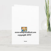 mignon chat kitty Anniversaire Carte photo art hum (Dos)