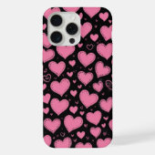 mignon coeur rose iphone 15 pro max coque (Verso)