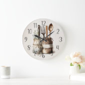 mignon comté rustique horloge de cuisine de ferme (Maison)