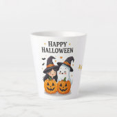 Mignon design de mug de sorcière et fantôme d'Hall (Devant)